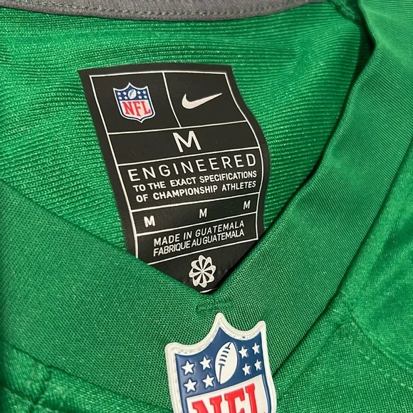 Philadelphia Eagles 🦅 #62 Jason Kelce Kelly Green On Field NFL Nike Jersey - Picture 2 of 11